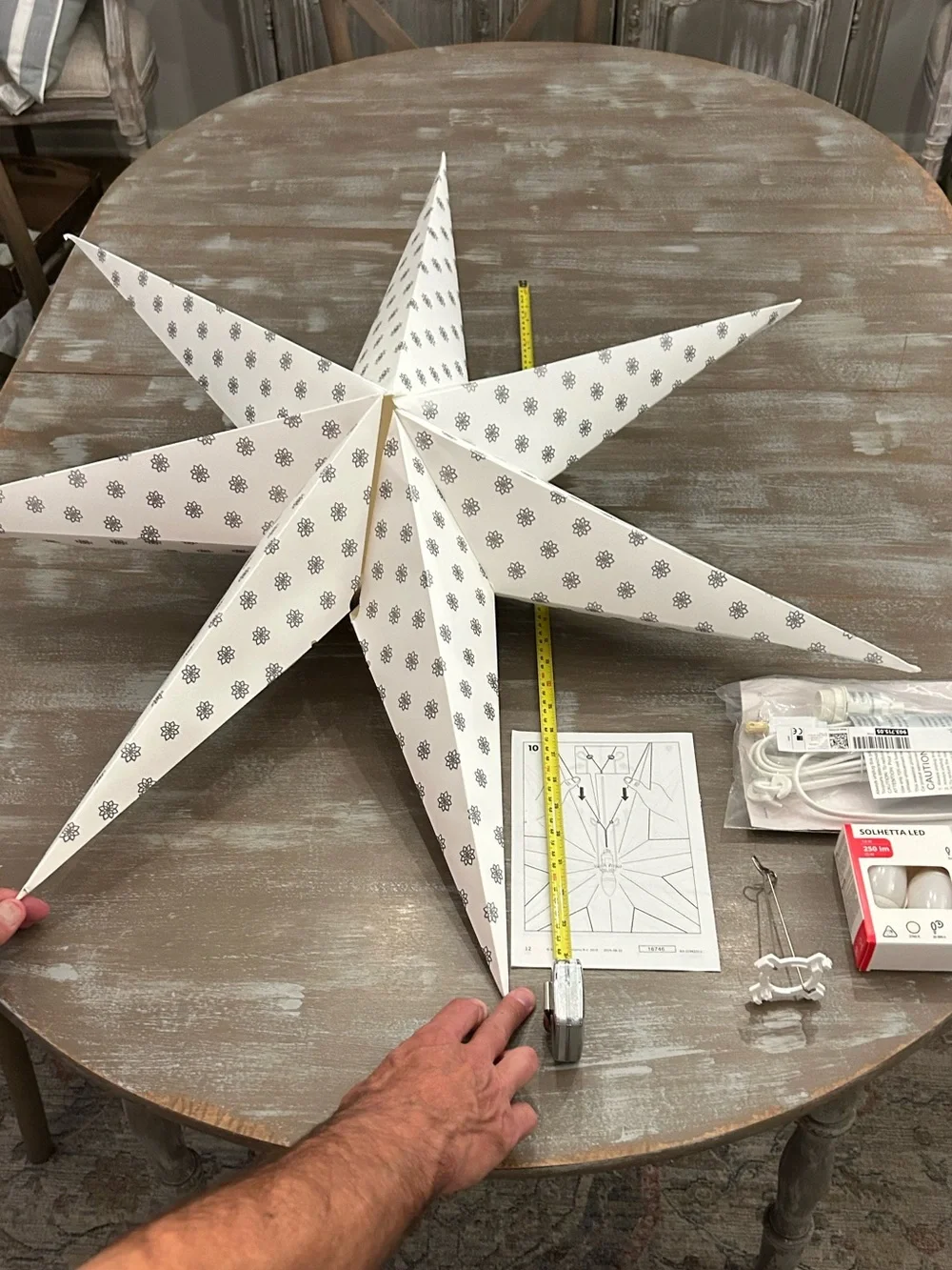 IKEA Strala Hanging Star Light